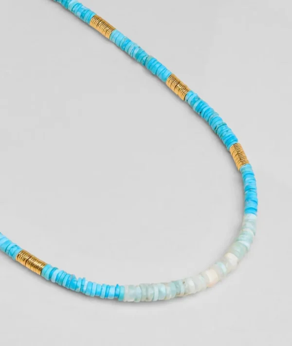 Collier Rica Larimar^Une A Une Online