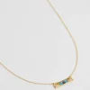 Collier Sunset Bleu^Une A Une Fashion