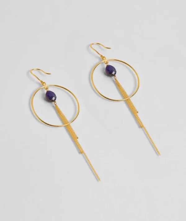 Creoles Cube Lapis Lazuli^Une A Une Online