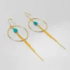 Creoles cube turquoise^Une A Une New