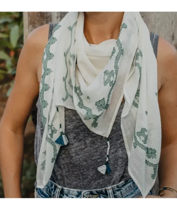 Foulard coton cady^Une A Une Discount