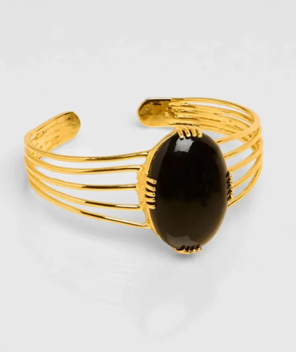 Manchette Janis Onyx Noir^Une A Une Discount