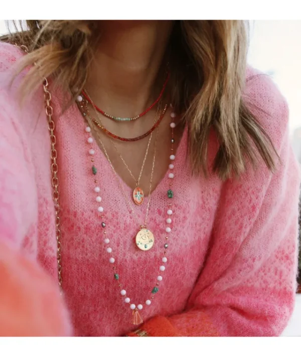 Médaille Moonstone Moon^Une A Une Outlet