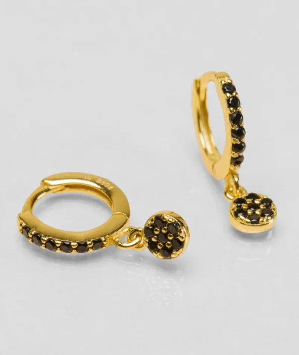 Mini creoles fleurs zircons^Une A Une Discount