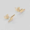 Puces d'oreilles argent eclair^Une A Une Outlet