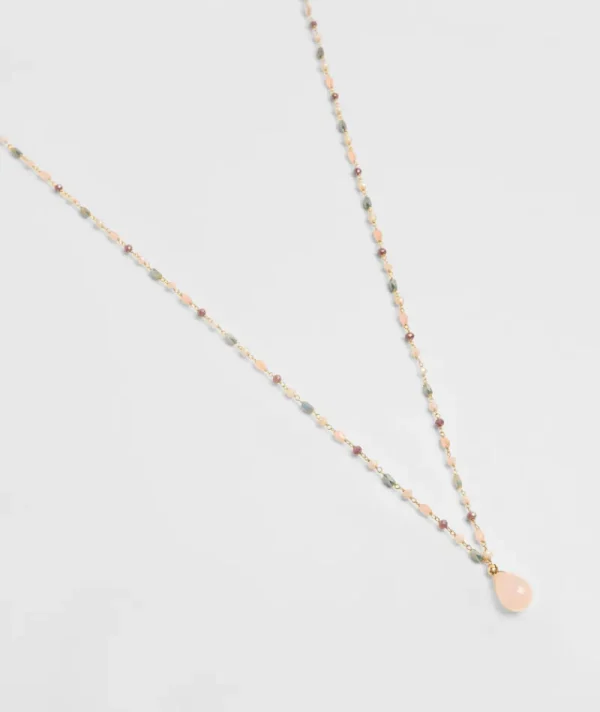 Sautoir Féerie Rose Poudré^Une A Une New