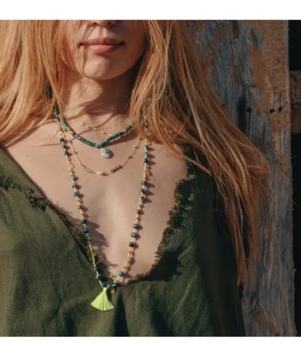Sautoir Mala Sodalite^Une A Une Online